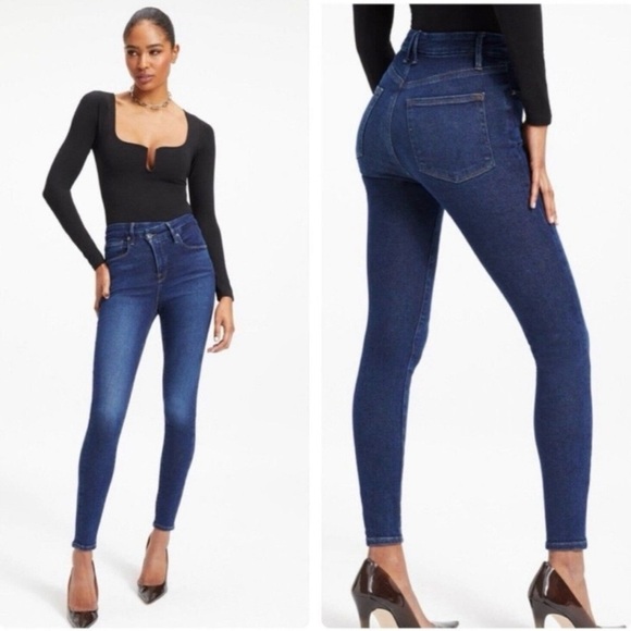 Good American Good Legs Crossover Waist - Picture 1 of 12